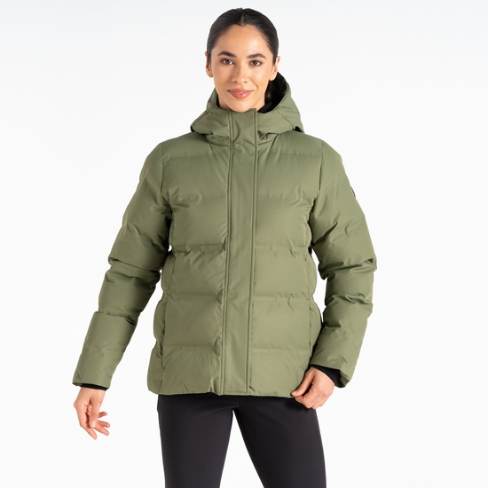 Entrusted Femme Veste rembourrée Olive Verte