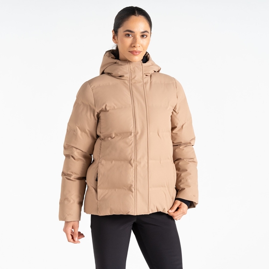 Entrusted Femme Veste rembourrée Beige