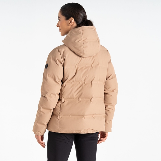 Women's Entrusted Baffled Jacket Beige