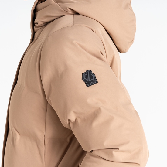 Women's Entrusted Baffled Jacket Beige