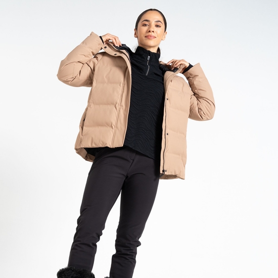 Women's Entrusted Baffled Jacket Beige