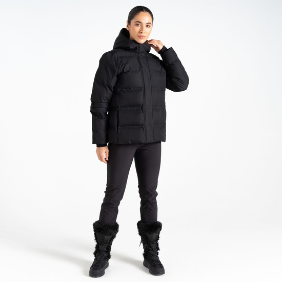 Women's Entrusted Baffled Jacket Black