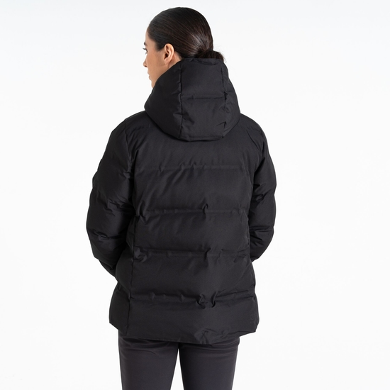 Women's Entrusted Baffled Jacket Black