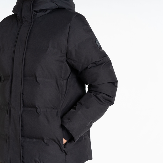 Women's Entrusted Baffled Jacket Black