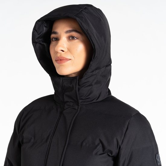 Women's Entrusted Baffled Jacket Black