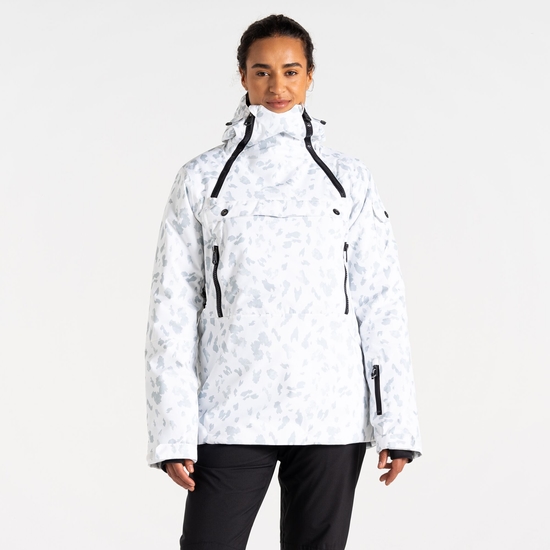 Veste de ski à enfiler Femme Slide Out Blanc