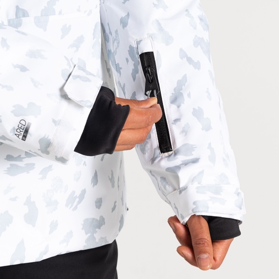 Veste de ski à enfiler Femme Slide Out Blanc