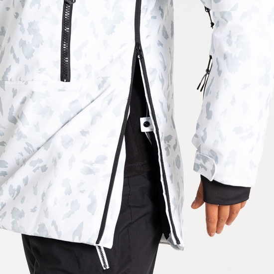 Veste de ski à enfiler Femme Slide Out Blanc
