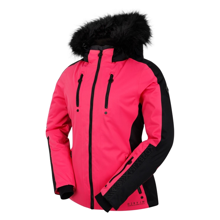 Women s Frenzied Ski Jacket Hot Pink Dare2B UK