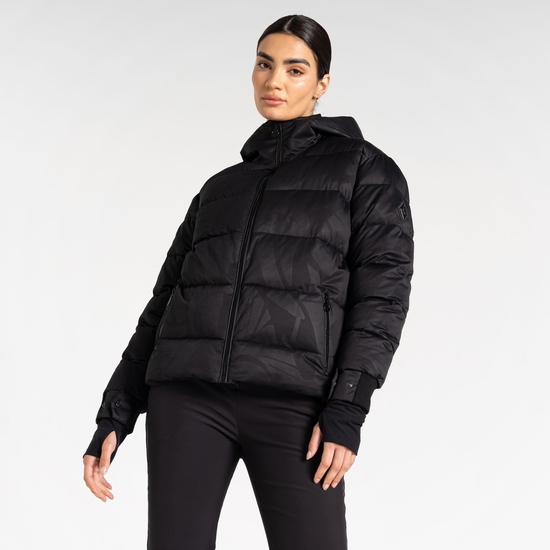 Veste de ski cloisonnée Femme Showcase Noir