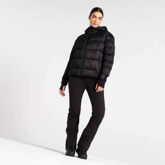 Women's Showcase Baffled Ski Jacket Black Cire
