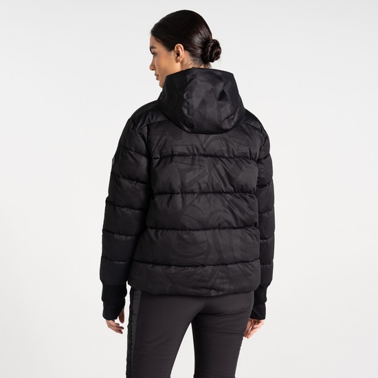 Women's Showcase Baffled Ski Jacket Black Cire