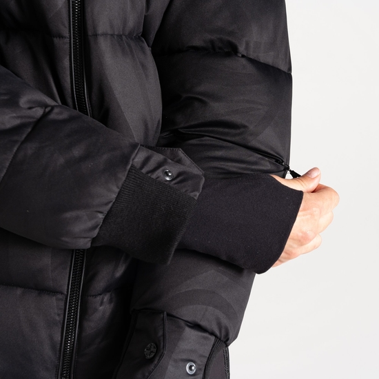 Women's Showcase Baffled Ski Jacket Black Cire