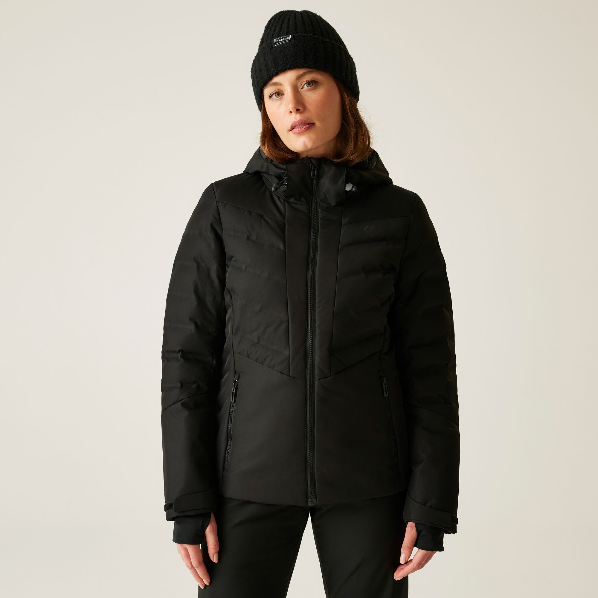 Dare 2B Women's Black Gliding Ski Jacket Size: 12