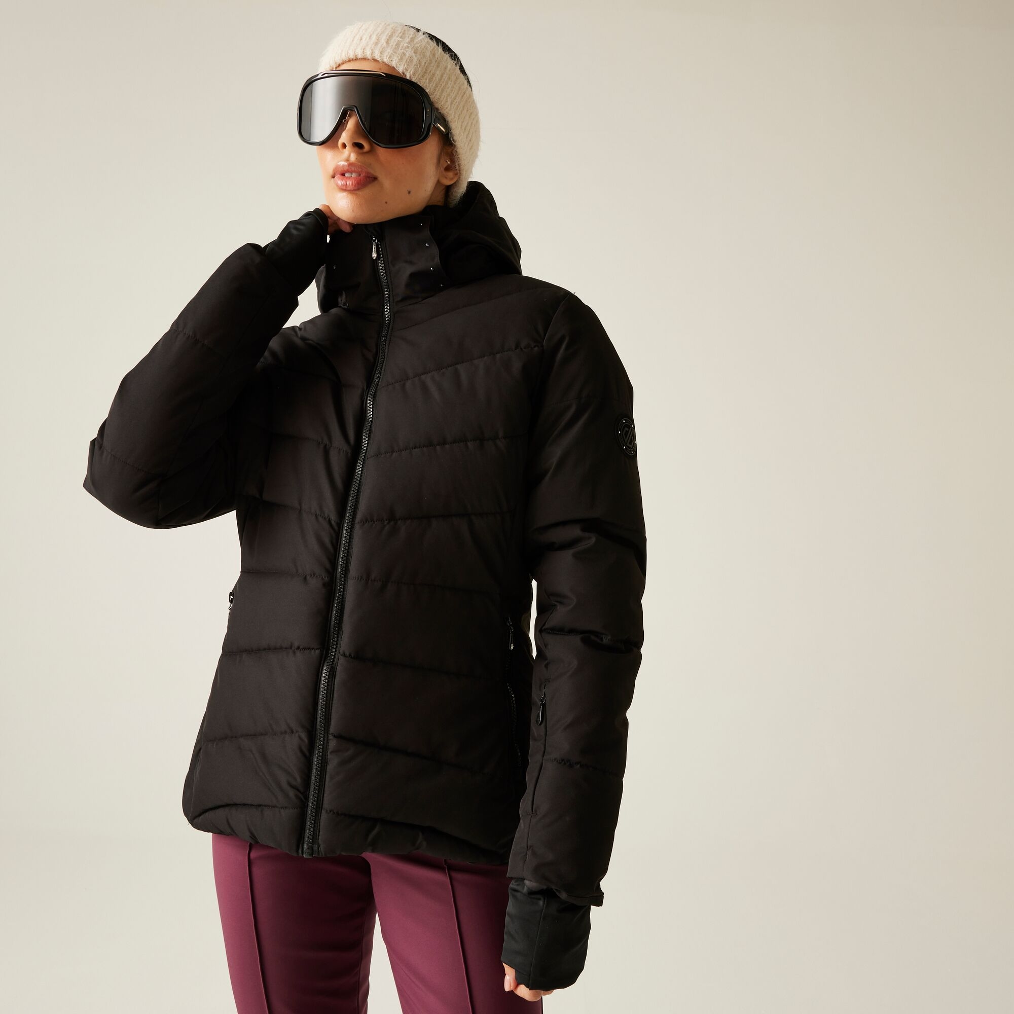 Dare 2B Women's Black Waterproof Glacier Jacket Size: 16