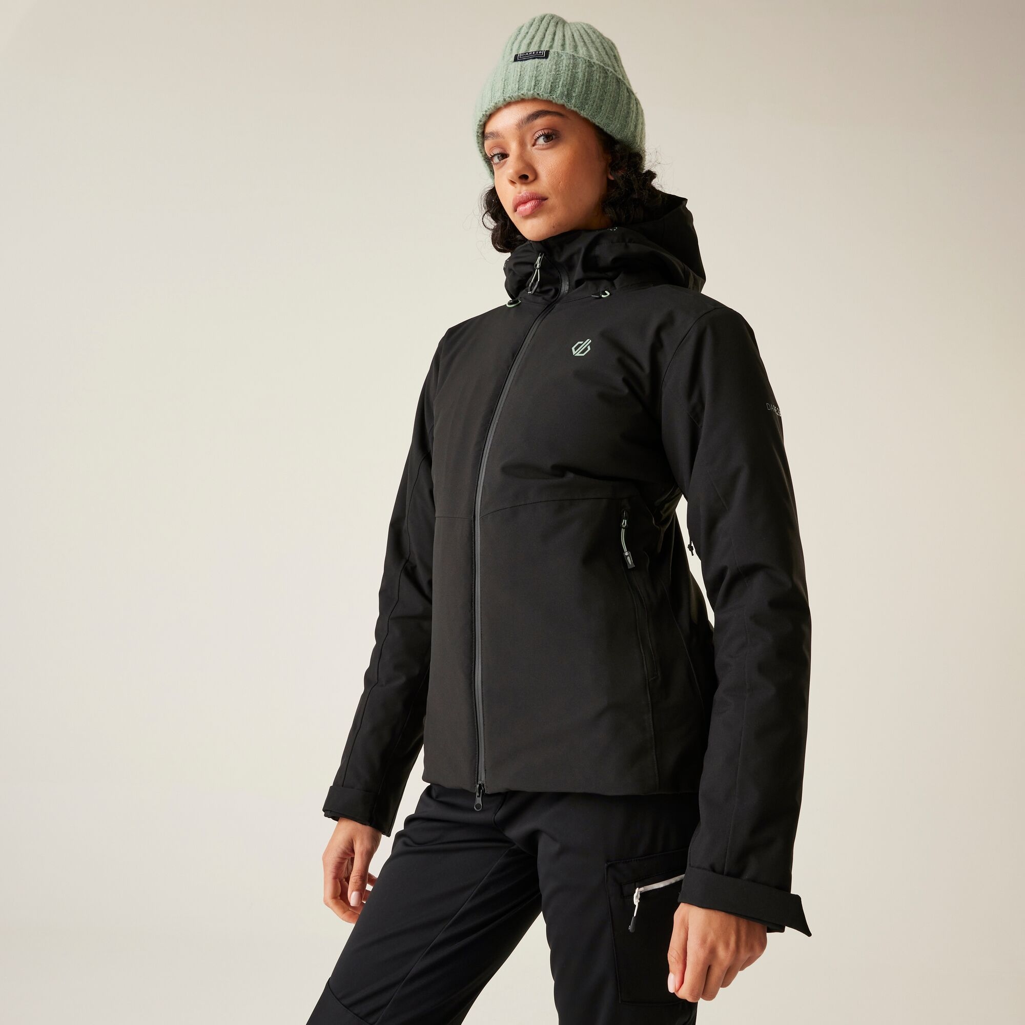 Dare 2B Women's Black Waterproof Torrek Blaze Insulated Jacket Size: 10