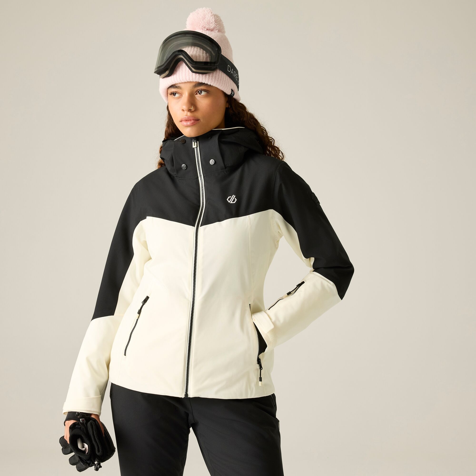 Dare 2B Women's Black Flurry Iii Ski Jacket Size: 16