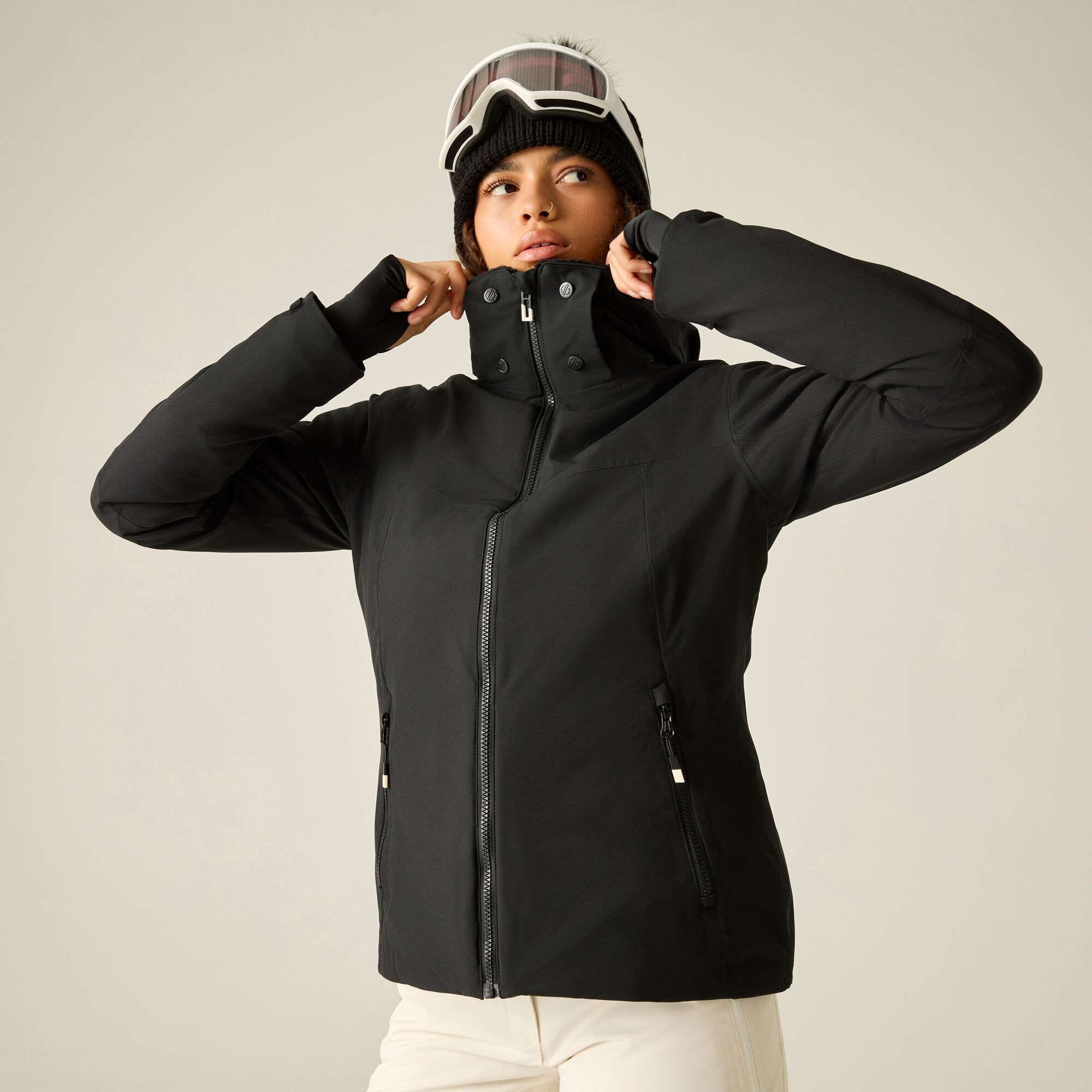Dare 2B Women's Black Flurry Iii Ski Jacket Size: 8