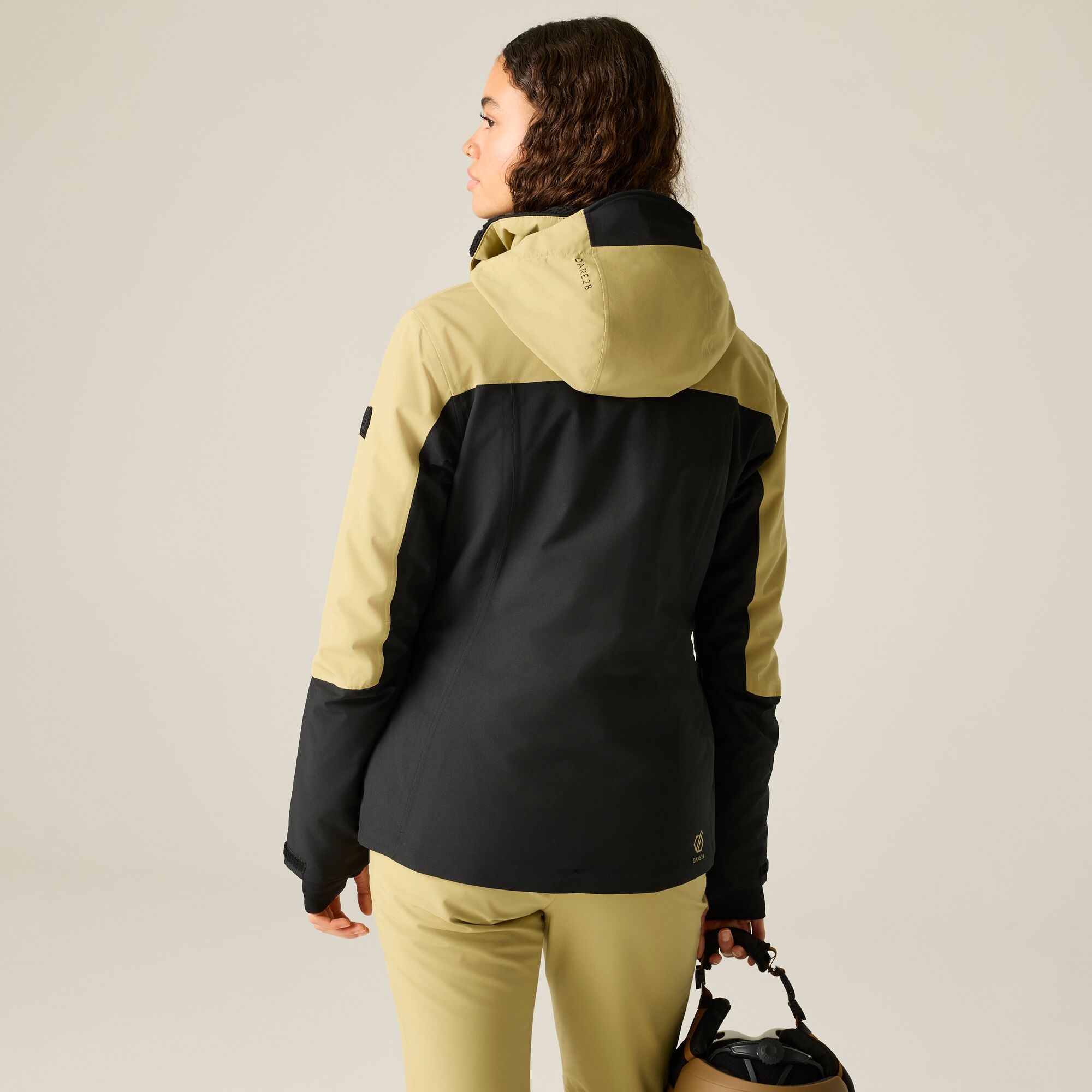 Dare 2B Women's Flurry Iii Ski Jacket - Beige Size 18 - Image 1