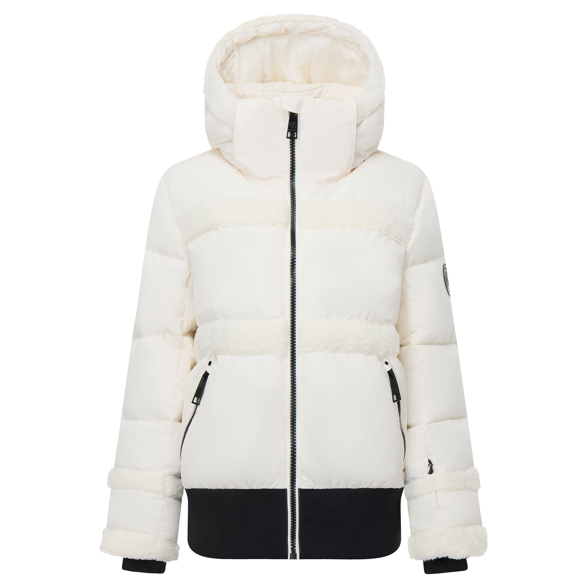 Dare 2B Women's Beige Waterproof Glitz Ii Padded Jacket Size: 12