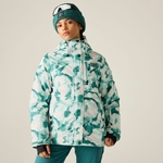 Teal Marble Print
