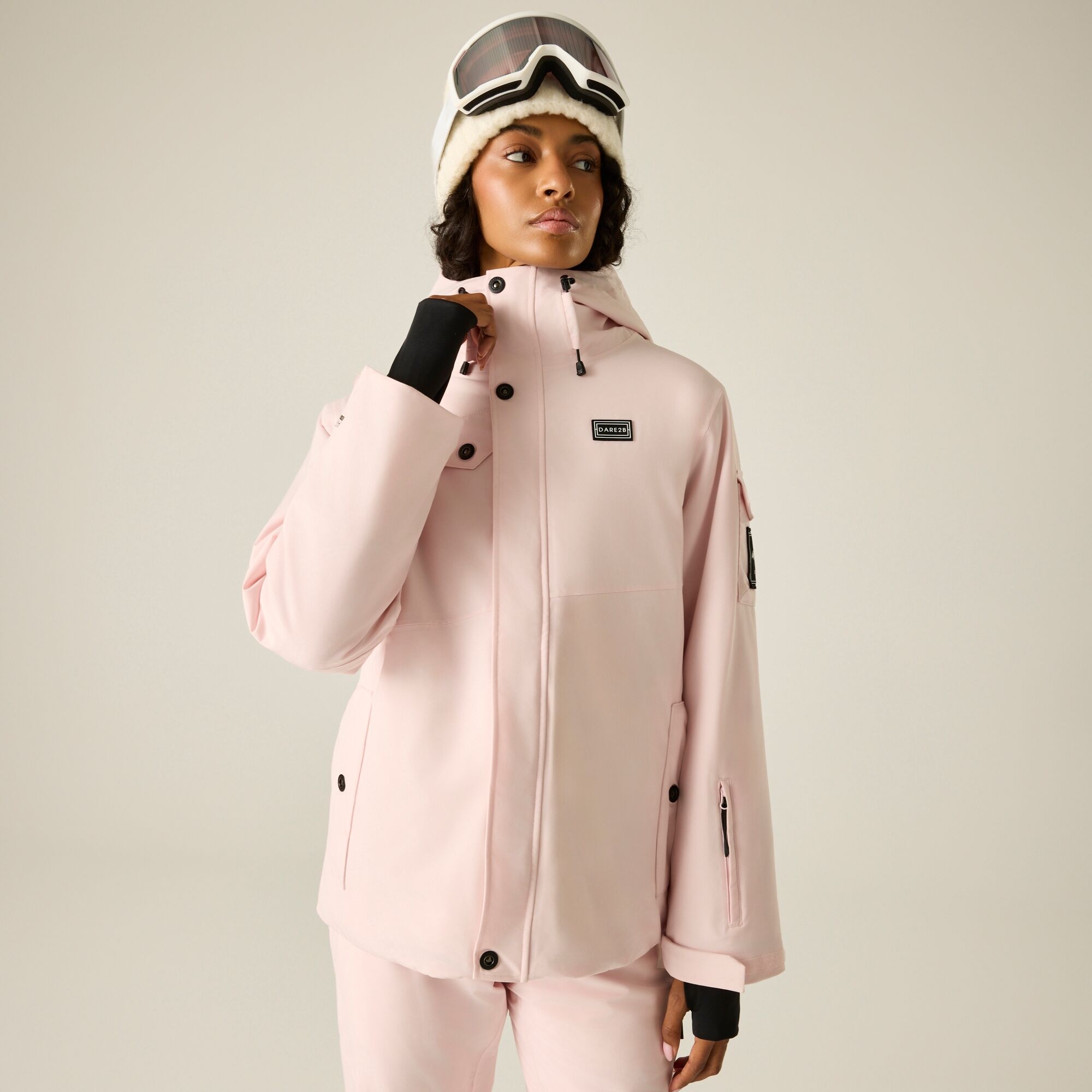 Dare 2B Women's Pink Ski Life Ii Jacket Size: 18