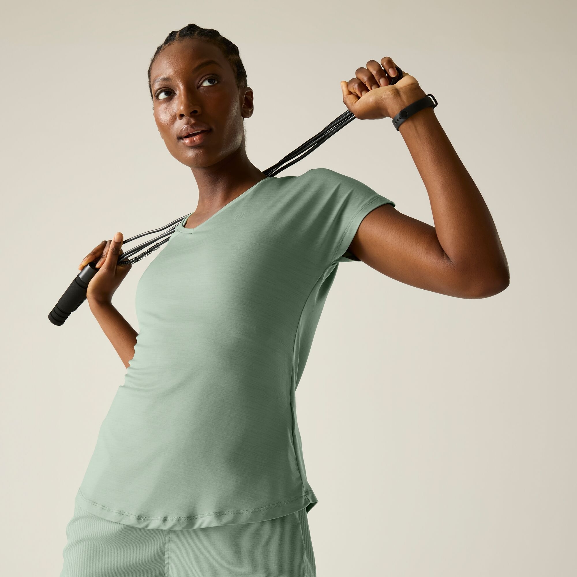 Dare 2B Women's Green Vigilant T-Shirt Size: 8