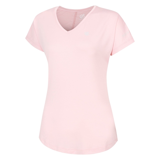 Women's Vigilant Lightweight T-Shirt Rose Pink