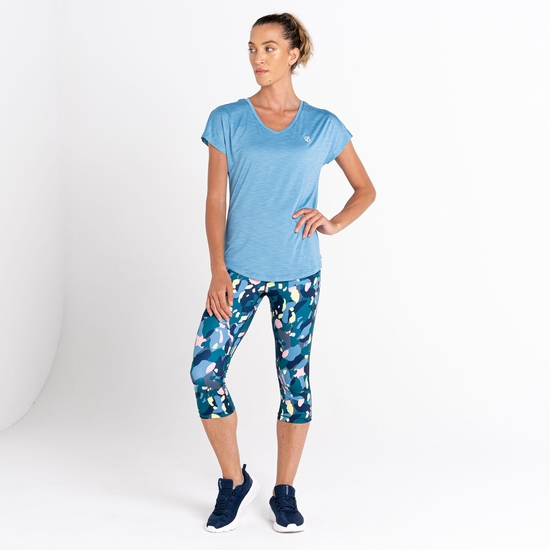 Women's Vigilant Lightweight T-Shirt Niagara Blue