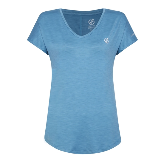 Women's Vigilant Lightweight T-Shirt Niagara Blue