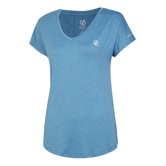 Women's Vigilant Lightweight T-Shirt Niagara Blue