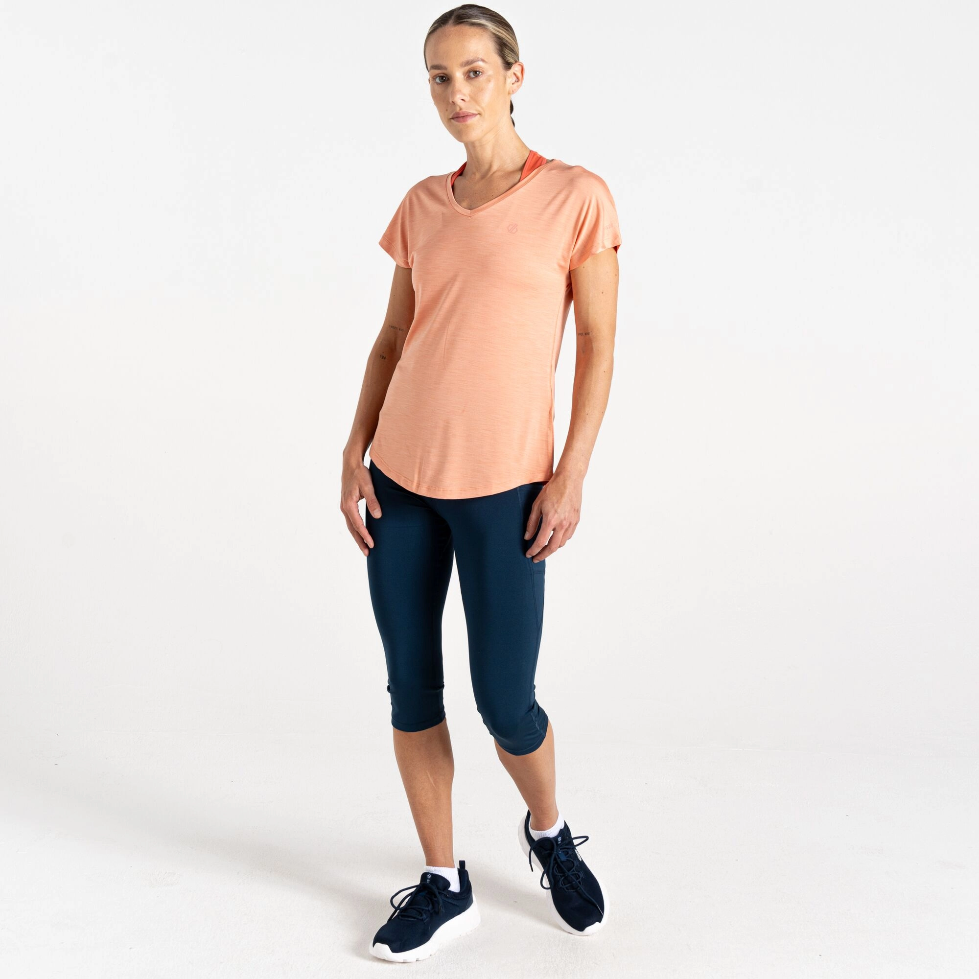 dare 2b Women's Vigilant Lightweight T-Shirt | Shrimp