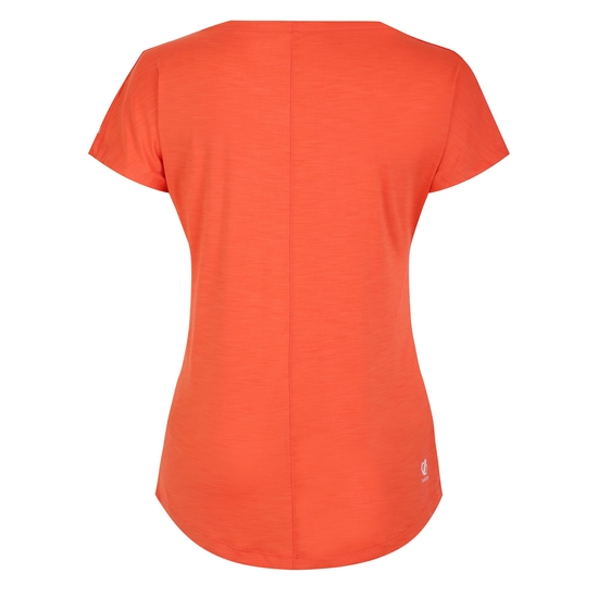 Women's Vigilant Lightweight T-Shirt Satsuma Orange