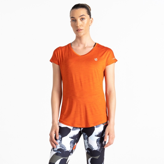 Vigilant Active T-Shirt Für Damen Orange