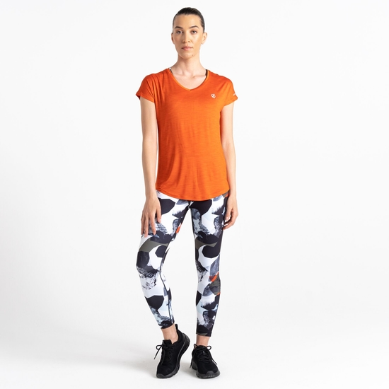 T-Shirt Femme VIGILANT Orange