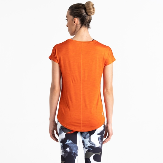 T-Shirt Femme VIGILANT Orange