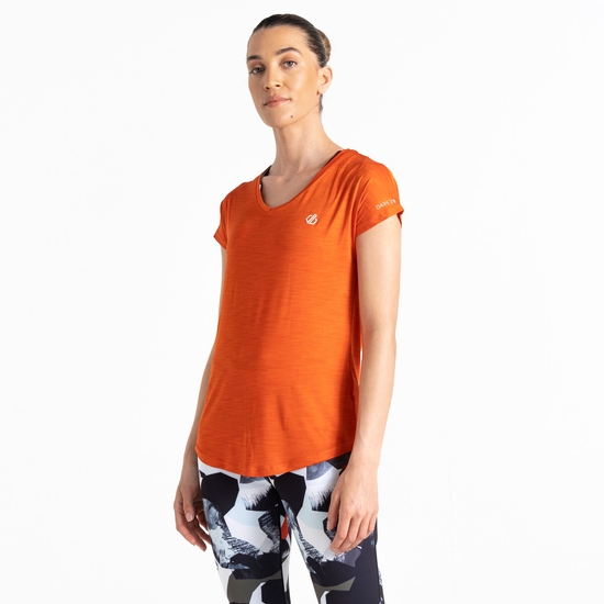 T-Shirt Femme VIGILANT Orange