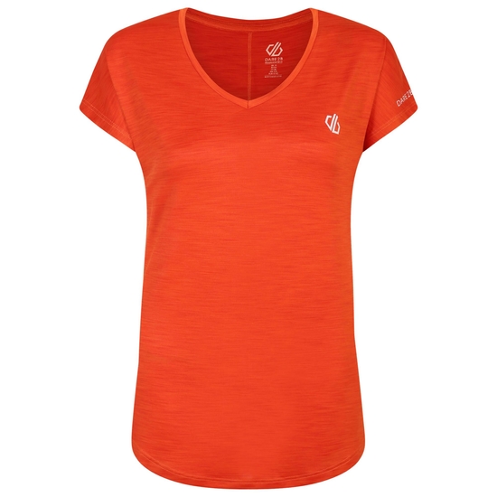 T-Shirt Femme VIGILANT Orange