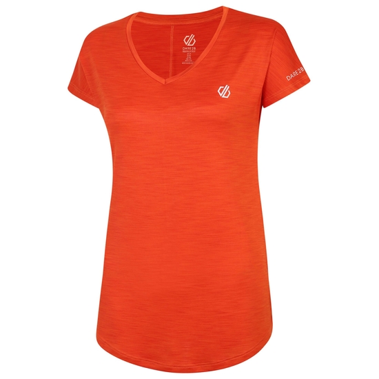 T-Shirt Femme VIGILANT Orange