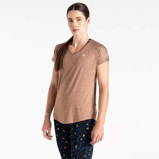 T-Shirt Femme VIGILANT Beige