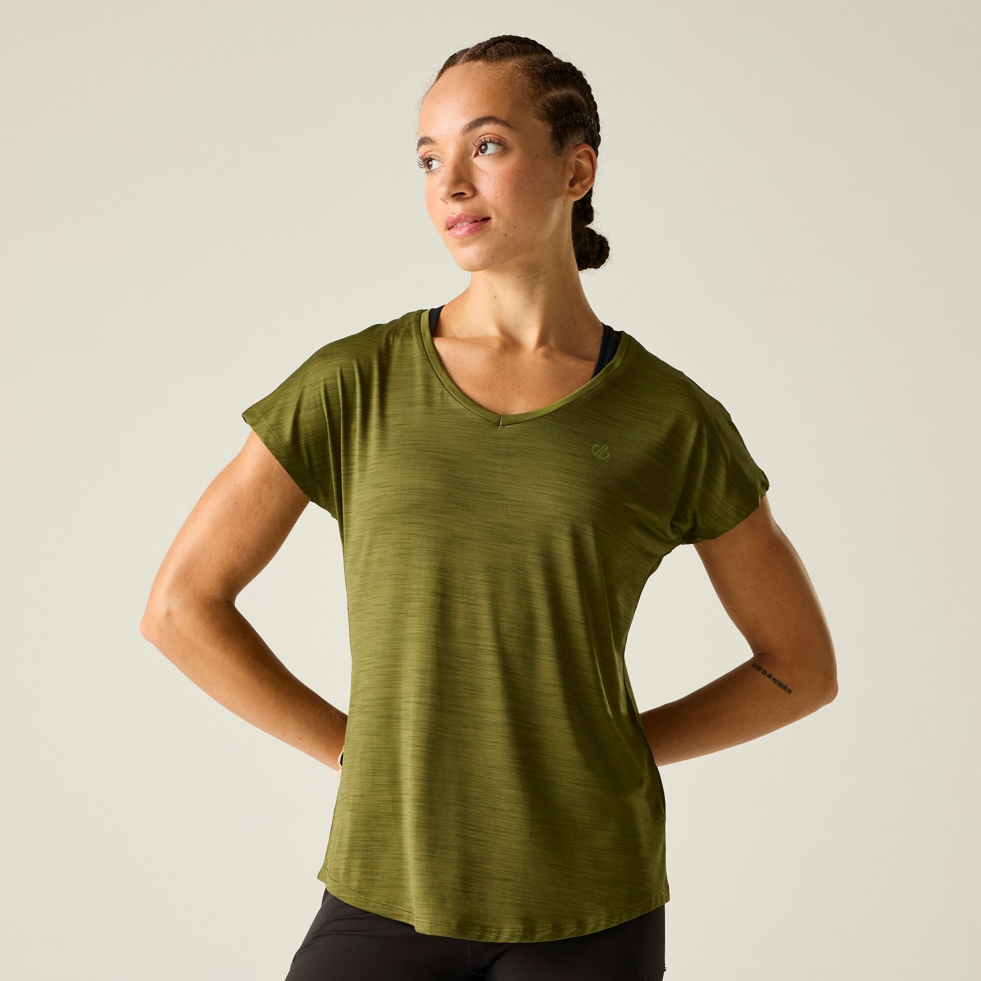 Dare 2B Women's Green Vigilant T-Shirt Size: 12
