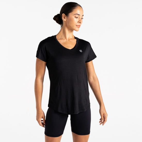 T-Shirt Femme VIGILANT Noir