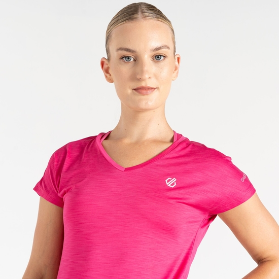 Women's Vigilant Lightweight T-Shirt Pure Pink