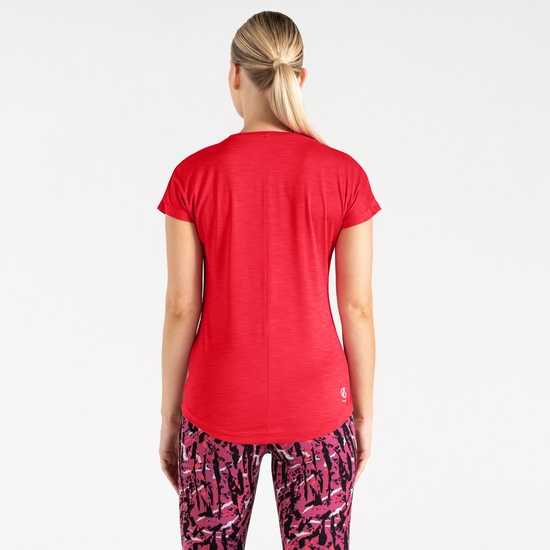 Women's Vigilant Lightweight T-Shirt Neon Pink
