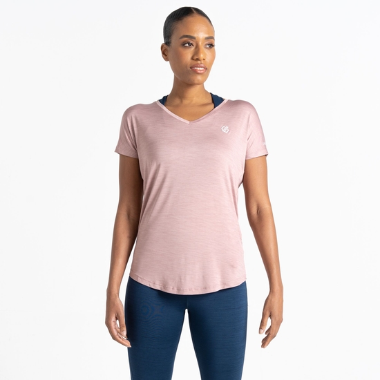 Vigilant Lightweight Tee Dusky Rose