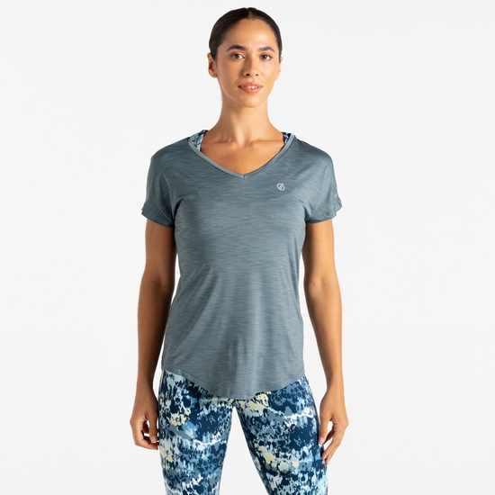 T-Shirt Femme VIGILANT Gris