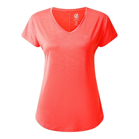Women's Vigilant Lightweight T-Shirt Peach Bloom 