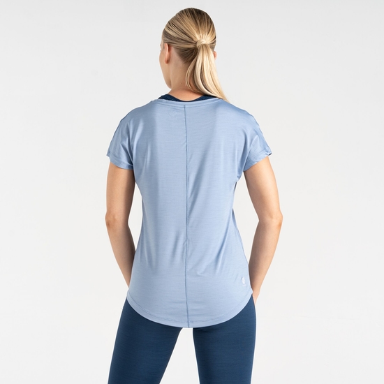 Women's Vigilant Lightweight T-Shirt Rainwashed Blue