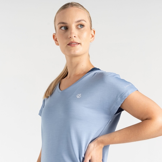 Women's Vigilant Lightweight T-Shirt Rainwashed Blue