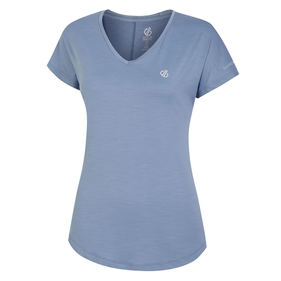 Women's Vigilant Lightweight T-Shirt Rainwashed Blue